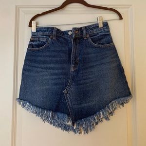 Free People Denim Skirt